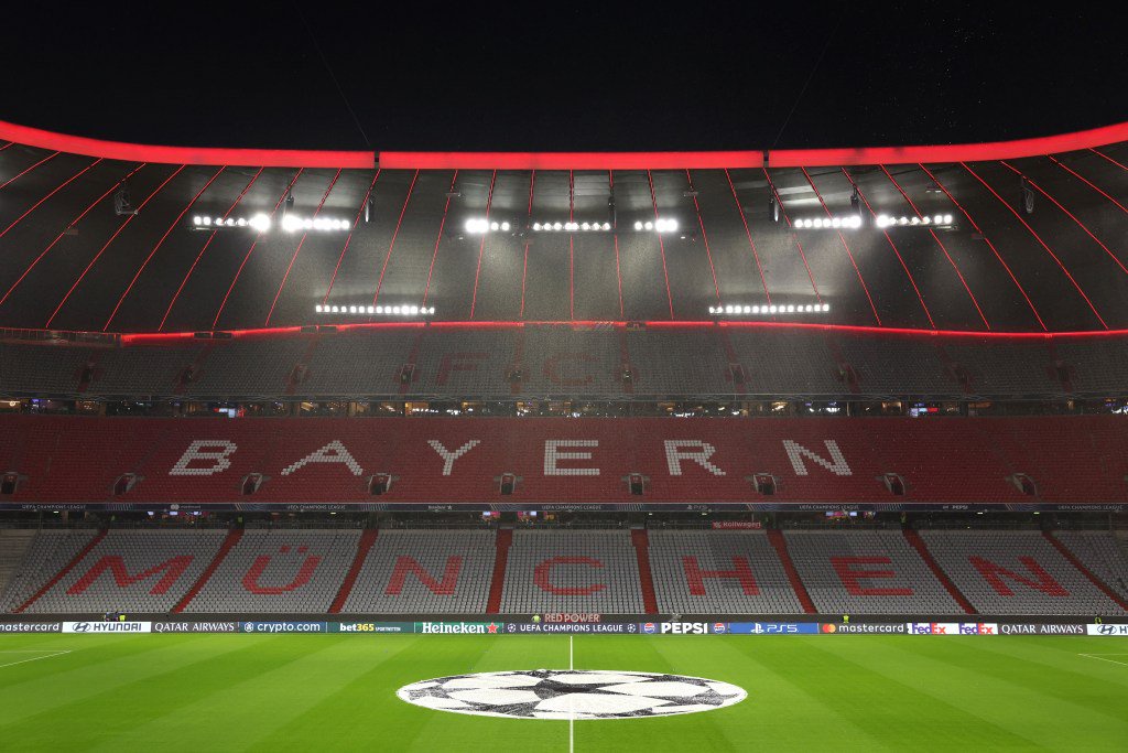 Bayern Munich v Arsenal, UEFA Champions League, Allianz Arena, Germany - 21 Oct 2026