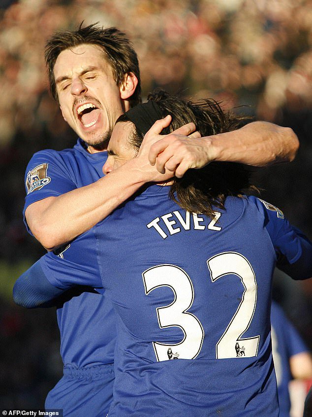 The move also brought conflict between Tevez and his former United team-mate Gary Neville
