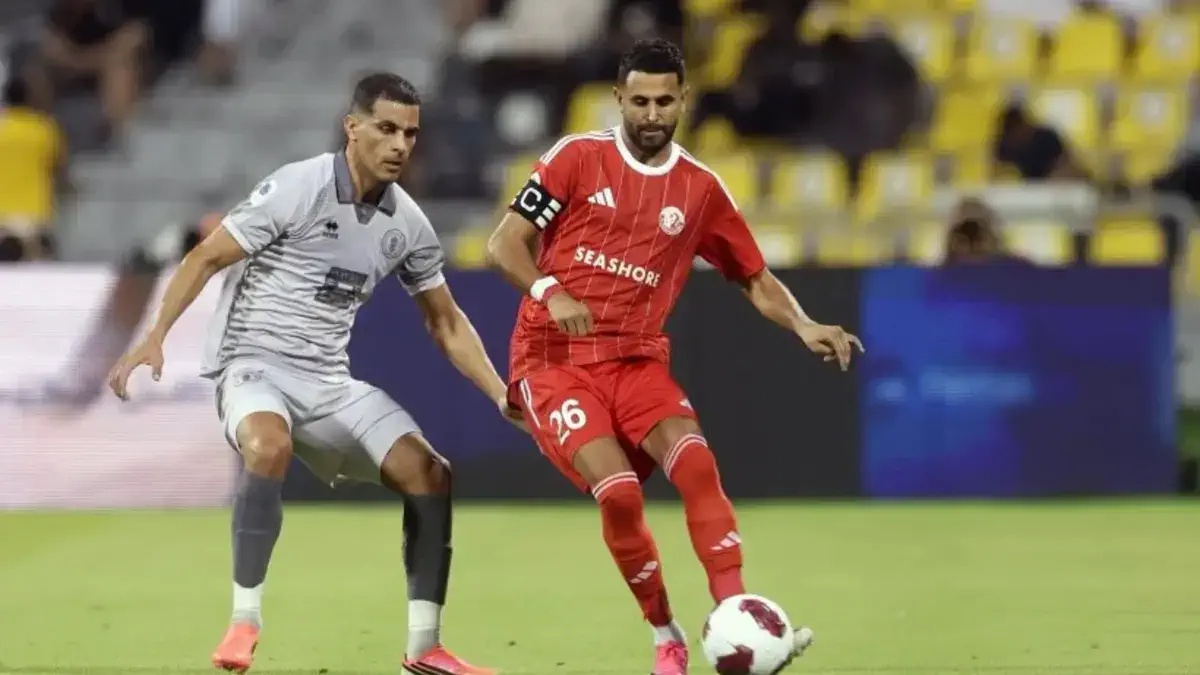 Riyad Mahrez scores first Al Shamal goal in 3-2 defeat to Qatar SC