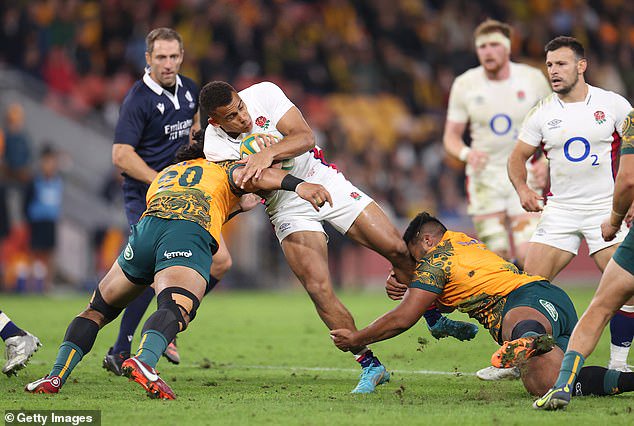 ‘I was 19 when I was called up by England,’ says Joseph of his senior debut in 2022 in Brisbane. ‘I went in with the attitude of having nothing to lose'