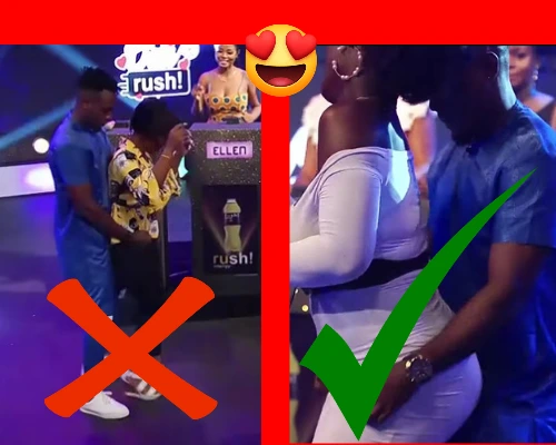 #DateRush: Nigerian Guy weighs two buttocks and chose the heavier one