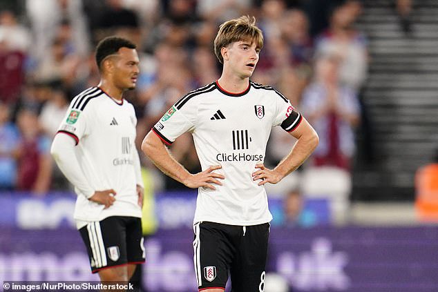 Cesar Palacios (right) put in a man-of-the-match display in a Carabao Cup win at West Ham but has not featured in Fulham’s last two matches