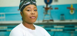 Her goal is to defy the notion that Black people don’t swim
