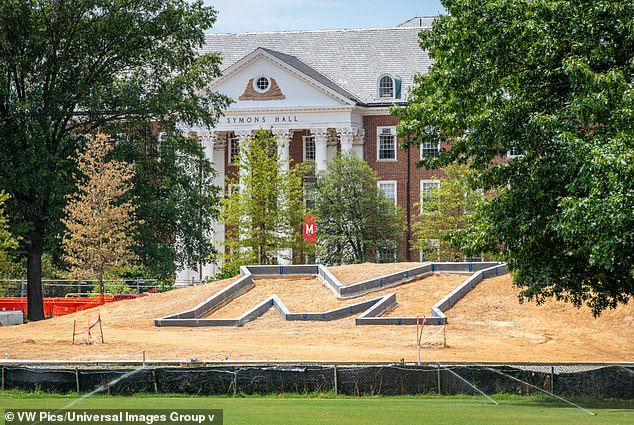 The University of Maryland has suspended its tennis club after sending racist imagery