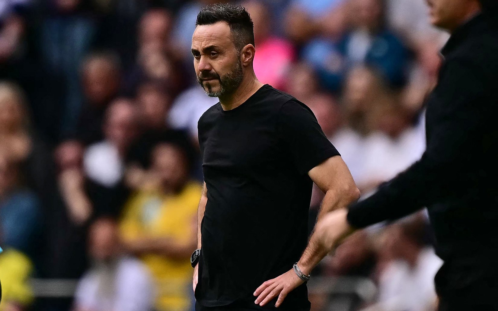 Time to kick on: Roberto De Zerbi knows his Tottenham team must start picking up wins (AFP/Getty)