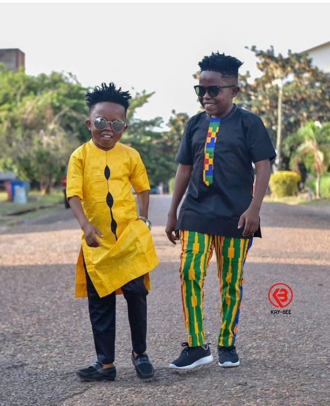 Don Little And Kompani Mohammed Thrills The Internet With Their African Print Style Photos