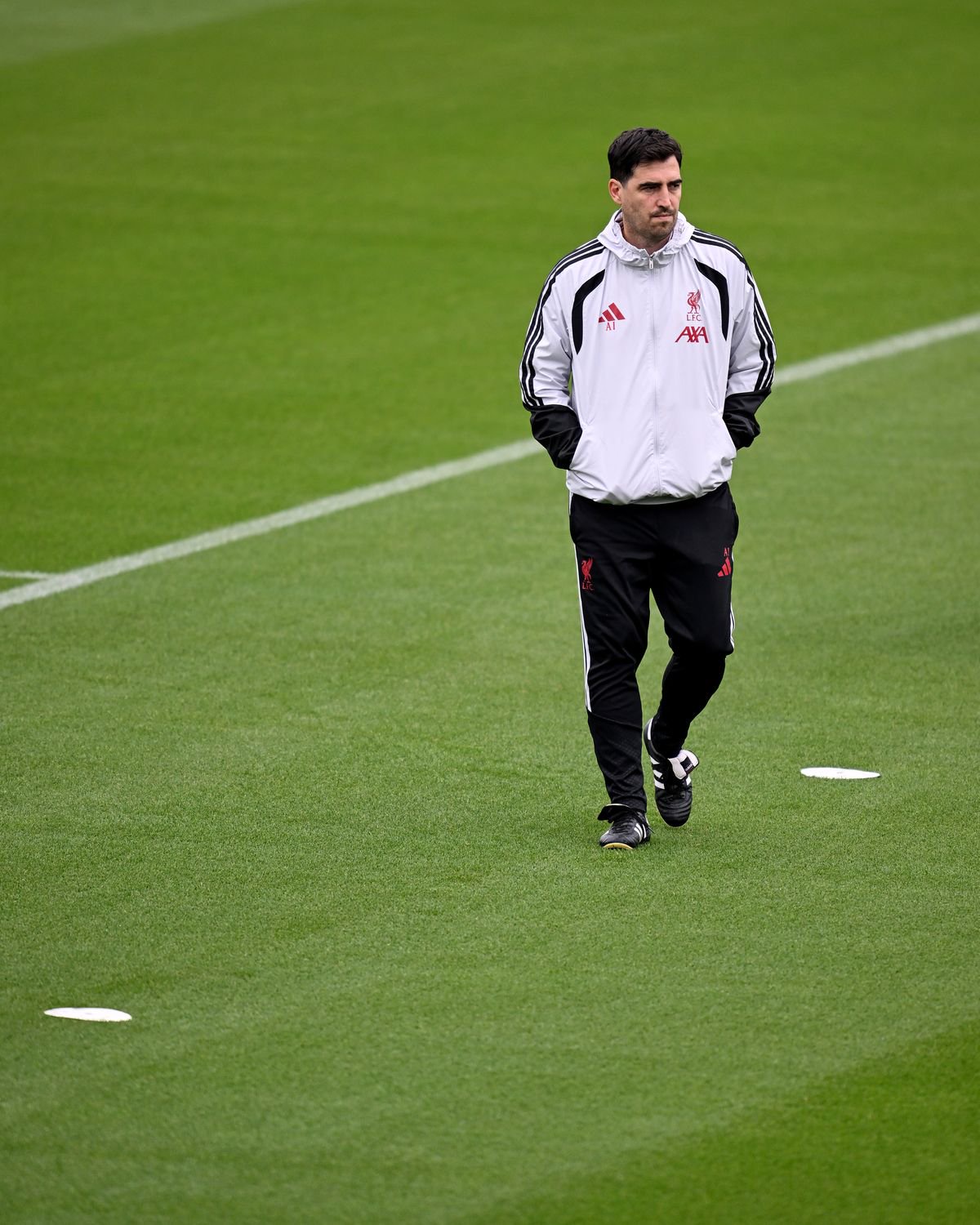 Liverpool head coach Andoni Iraola