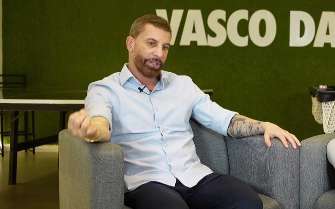 Pedrinho, presidente do Vasco, deixou o hospital 