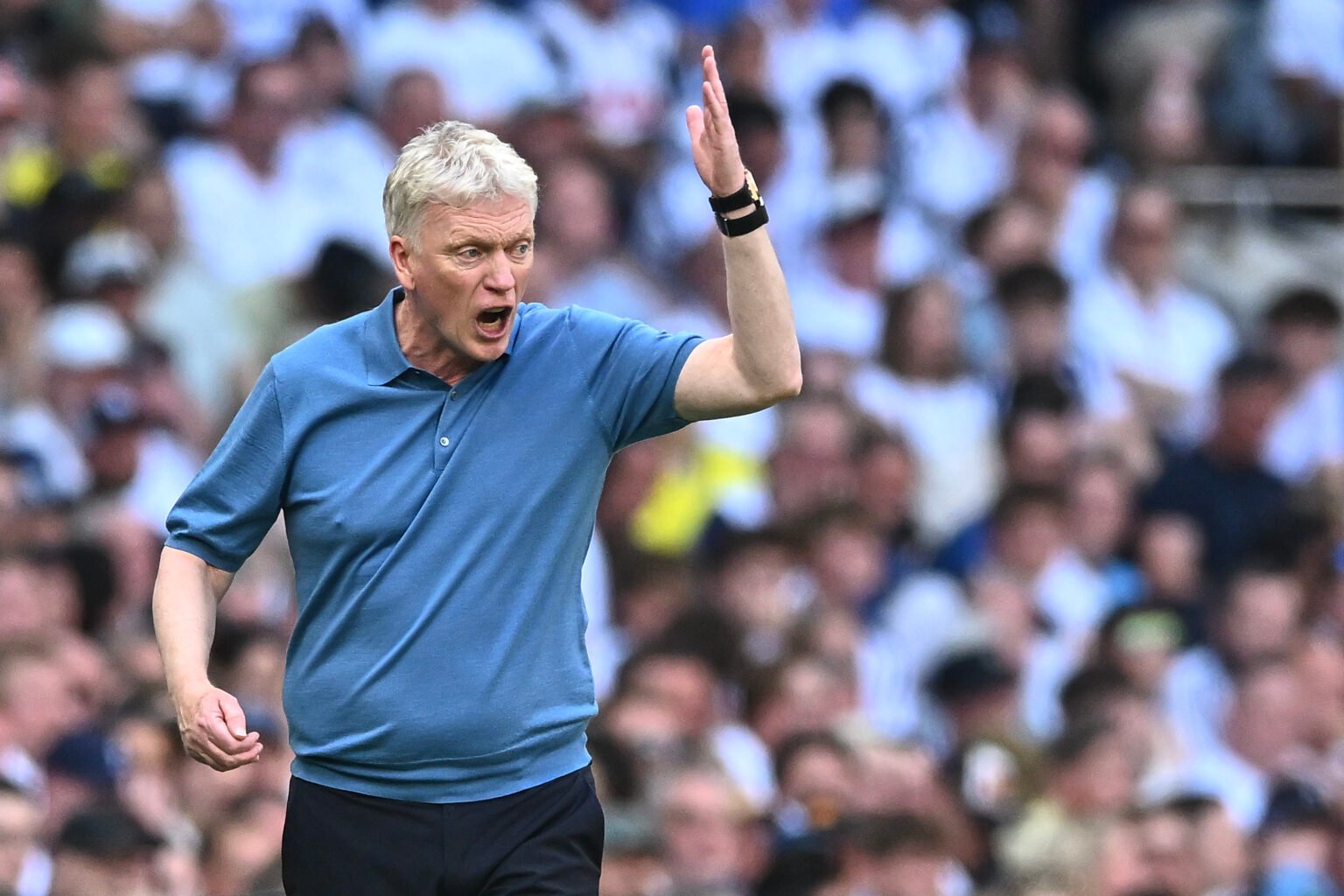 David Moyes - Tottenham Hotspur v Everton - Premier League
