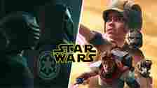 An edited image of Star Wars The Bad Batch and Star Wars Tales of the Empire