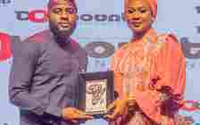 Adebo Ogundoyin, Receives Best Performing Speaker Award