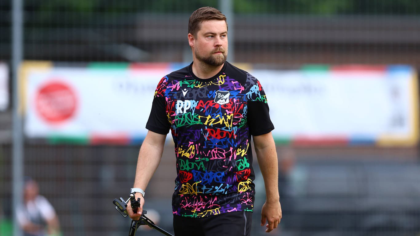 Robin Polzin (Archivbild): Merlins jüngerer Bruder steigt beim Bramfelder SV vom Co- zum Cheftrainer auf.