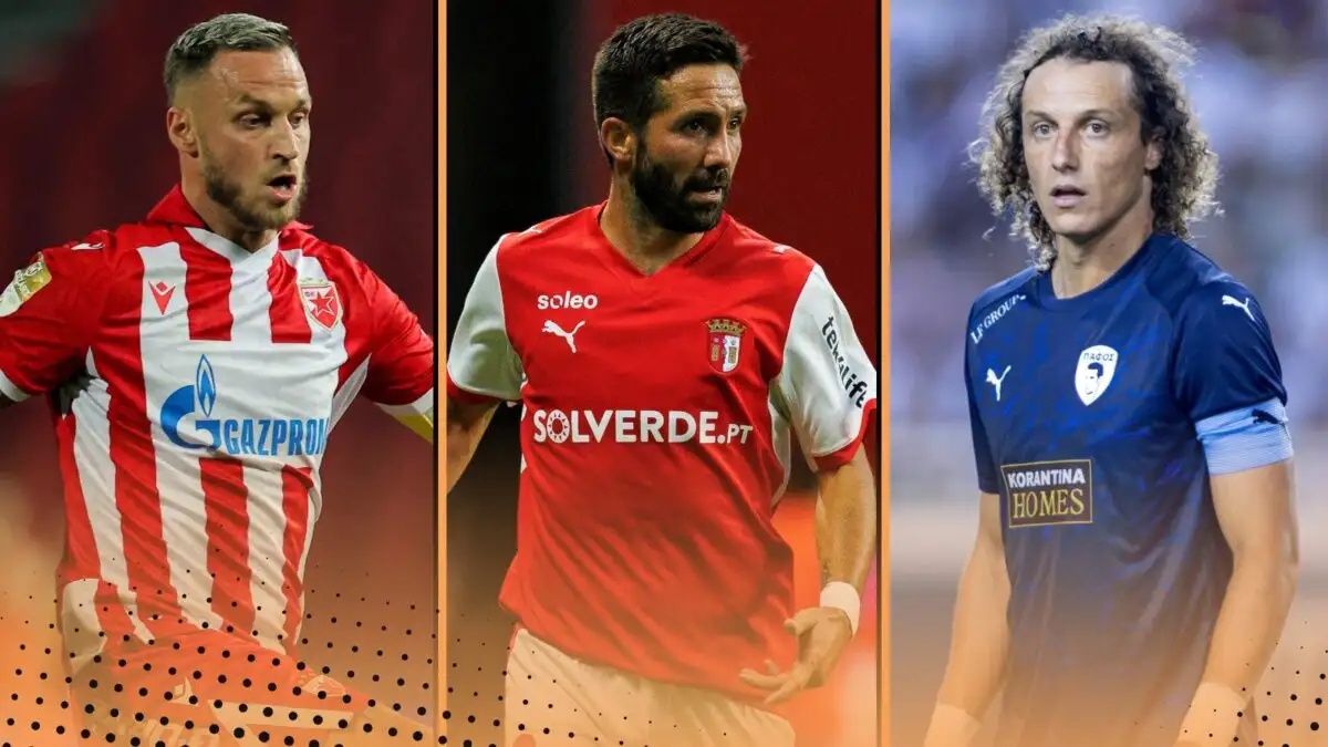 Marko Arnautovic, Joao Moutinho and David Luiz