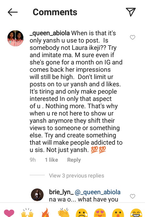 Try And Imitate Laura Ikeji Fan Says To Moyo Lawal As She Complains Over Unloyal Fans Tbz Journal News