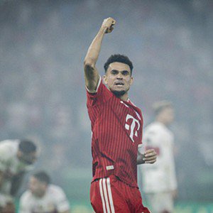 23.º Luis Díaz, uma das figuras do Bayern campeão da Alemanha e da seleção da Colômbia. Odds Unibet: 550