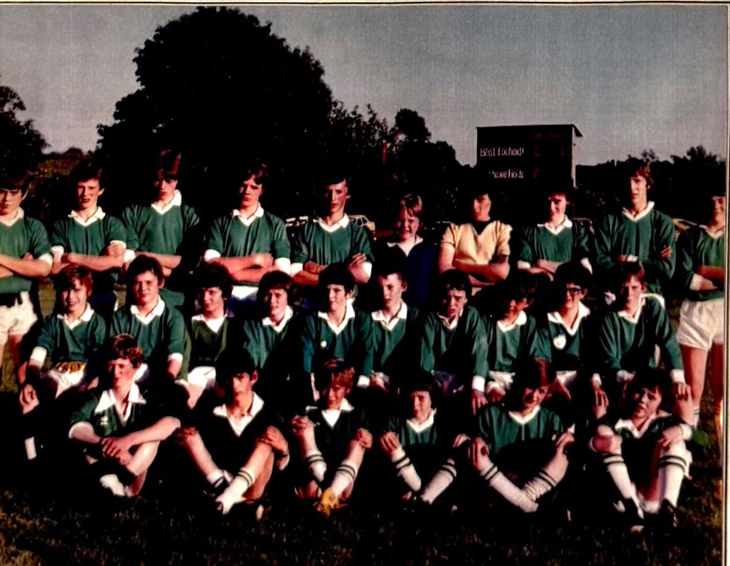 Newbridge's U14 championship winning team from 1979. They have won just one 'A'  grade underage title since then, at the same age in 2007.