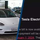 Tesla driver shares their first electric bill in 12 months and people are left shocked by the fee