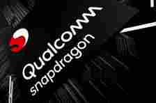Qualcomm Snapdragon logo exhibited during the Mobile World Congress, on February 28, 2019 in Barcelona, Spain.