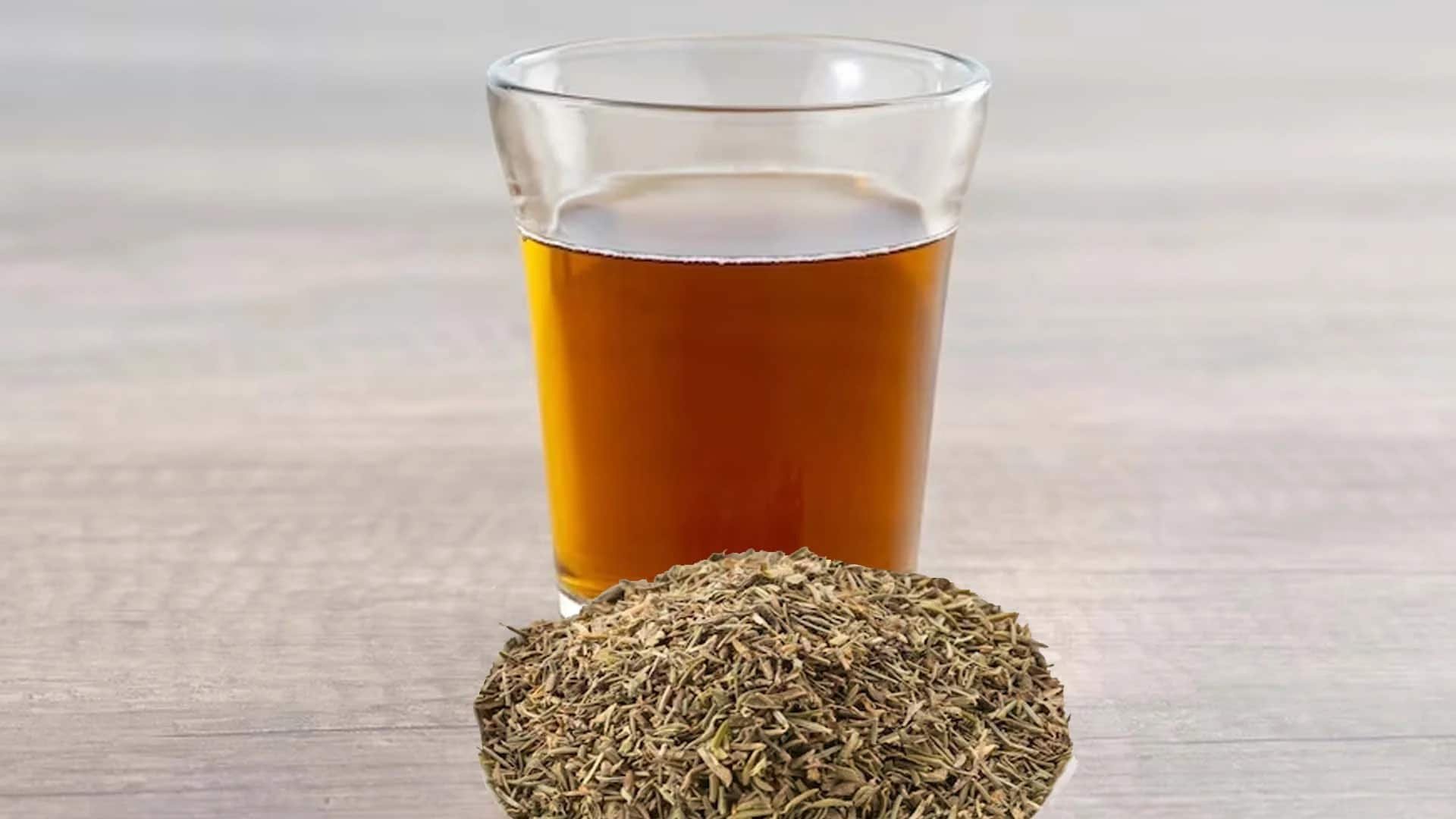Cumin Seeds with Water