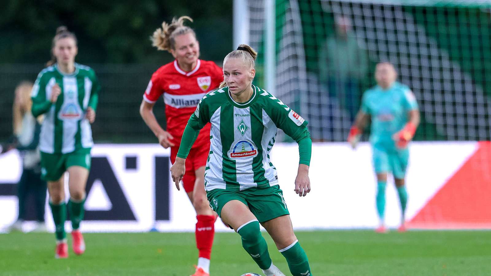 Die DeichStube wählt Isabella Jaron zur „Spielerin des Spiels“ beim Remis des SV Werder Bremen gegen den VfB Stuttgart.