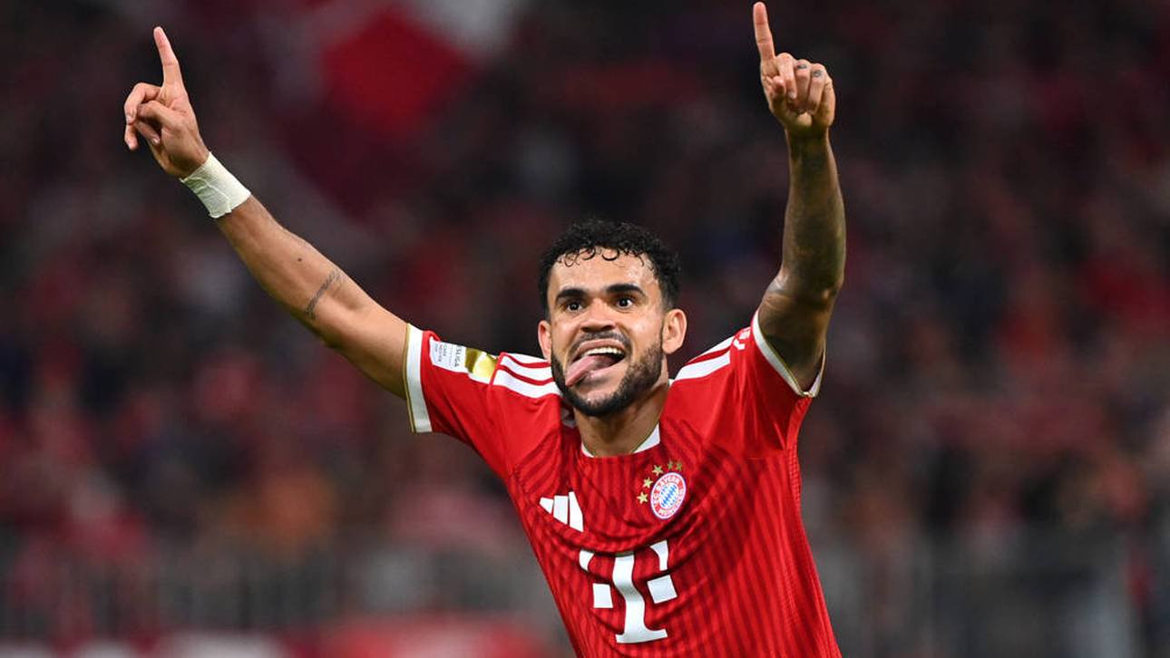 Luis Díaz war beim 6:1 des FC Bayern gegen RB Leipzig der alles überragende Mann