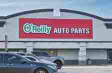 O"Reilly Auto Parts storefront exterior in Houston, TX.