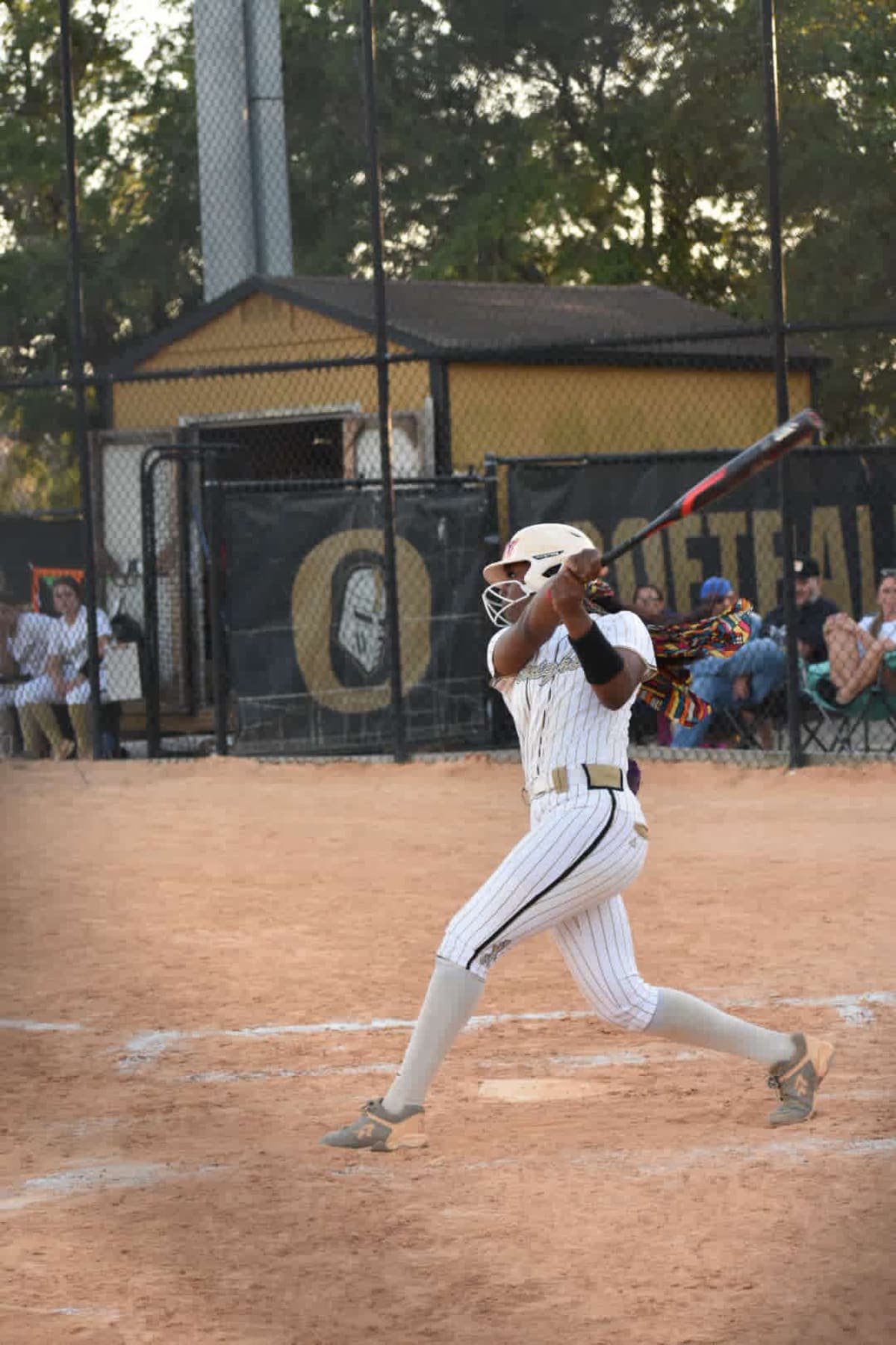 Florida softball commit Kylie Holden plays both softball and flag football during the spring high school season for Oconee High School (FL).