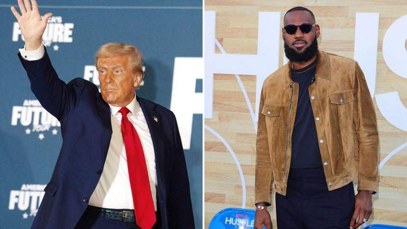 Donald Trump told LeBron James to apologize for 'disrespecting' the country.MEGA