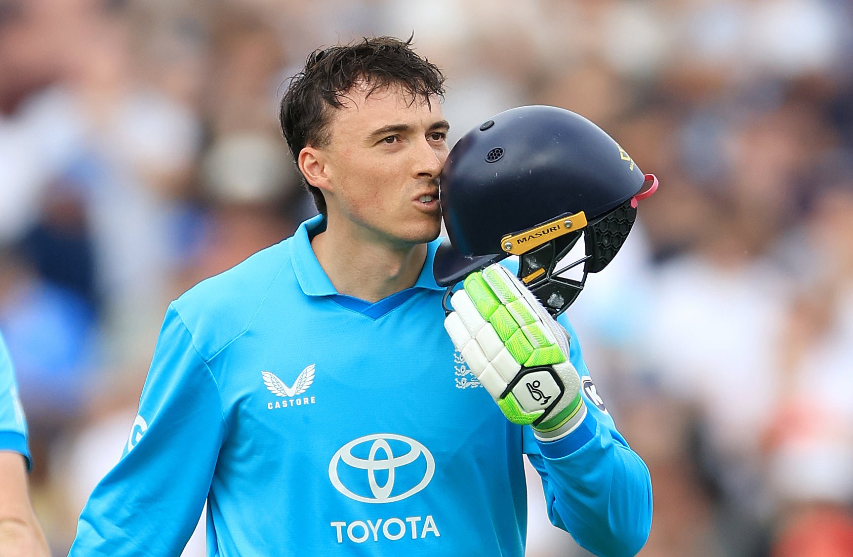 Tom Banton made his maiden England hundred last month (Nigel French/PA)