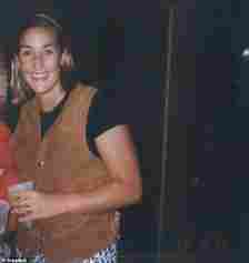 Keli Lane, a former Olympic water polo hopeful, is pictured in 1996 while pregnant with her baby daughter Tegan whom she was later convicted of murdering