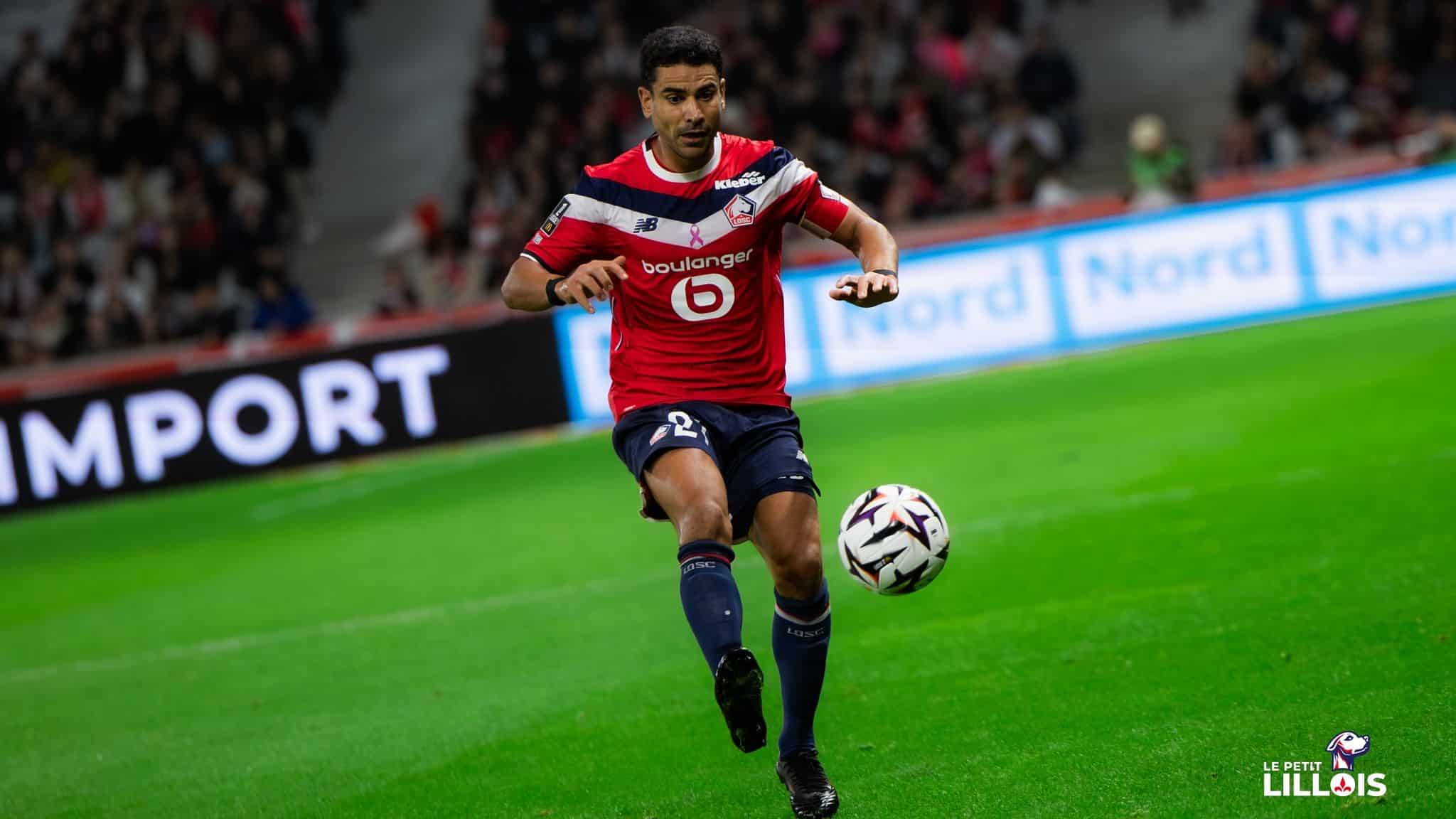 Benjamin André, milieu de terrain et capitaine du LOSC.