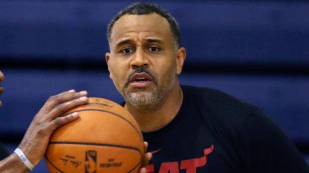 Assistant coach Malik Allen again is guiding the Heat summer-league roster. (DAVID SANTIAGO, AP)