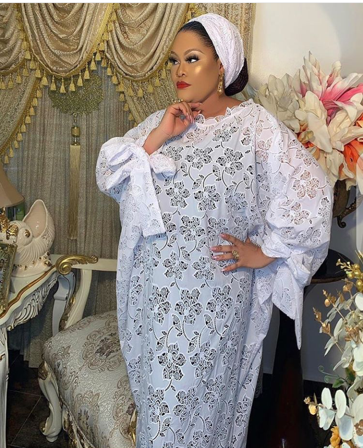 white dry lace styles