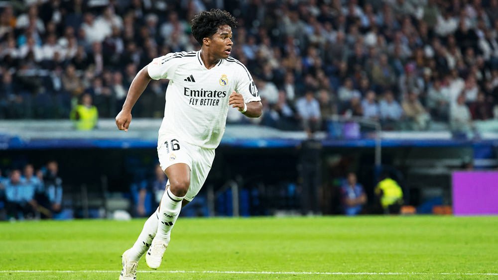 Endrick marcou no empate do Real Madrid durante a reação que terminou em vitória por 4 a 3 sobre a Roma - (Foto: Imagem Ilustrativa/A Crítica)