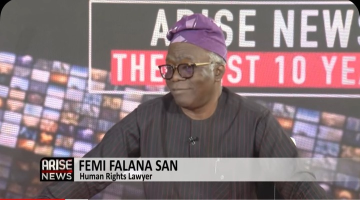 We've had cases same to this presidential petition before; it wasn't in favour of the applicant-Falana