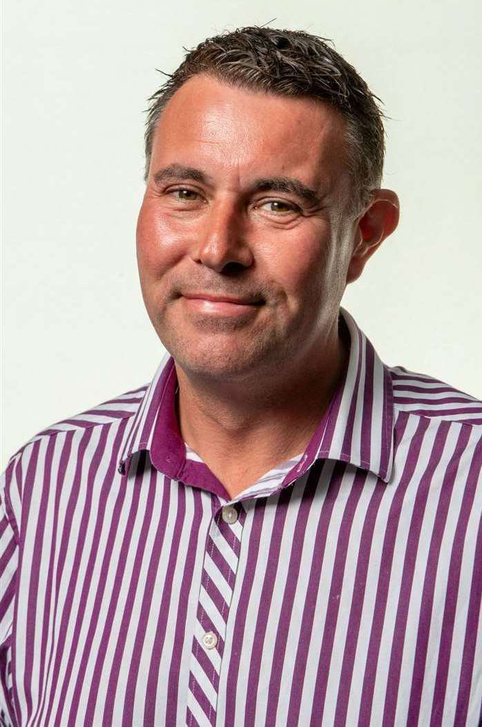 Spalding United fan Coun Gary Taylor PHOTO: SUBMITTED