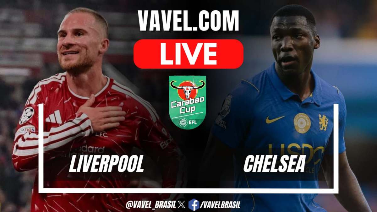 Liverpool vs Chelsea LIVE Score Updates in EFL Carabao Cup Match (1-1)