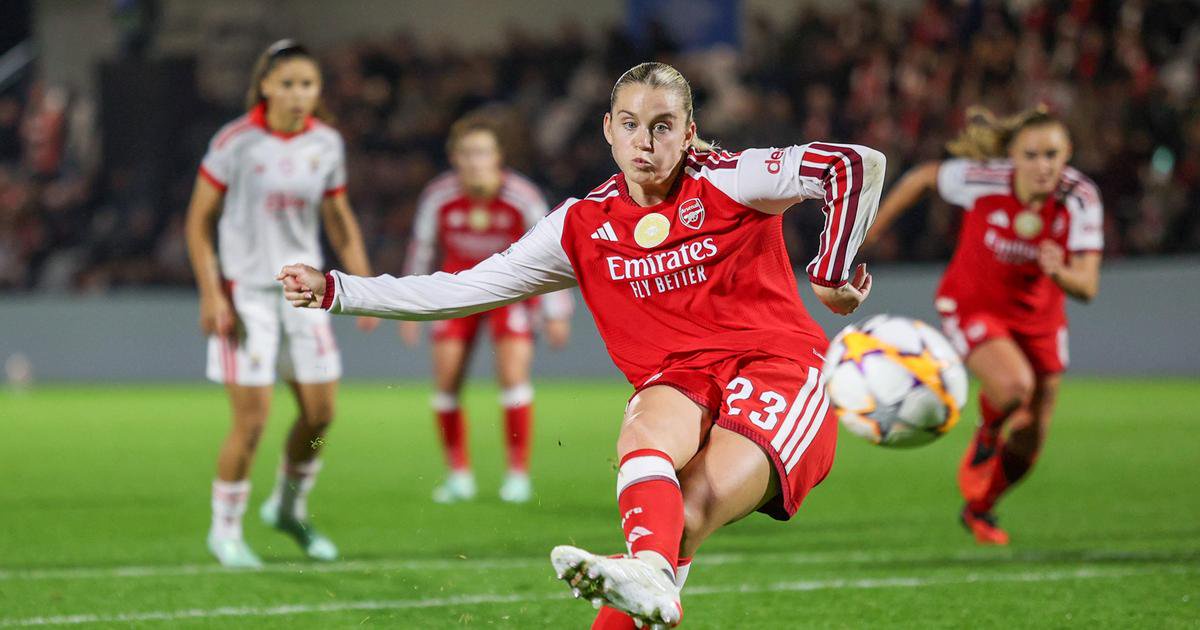 Arsenal vs. Benfica: Alessia Russo Hat-Trick Seals 3-0 Champions League Win