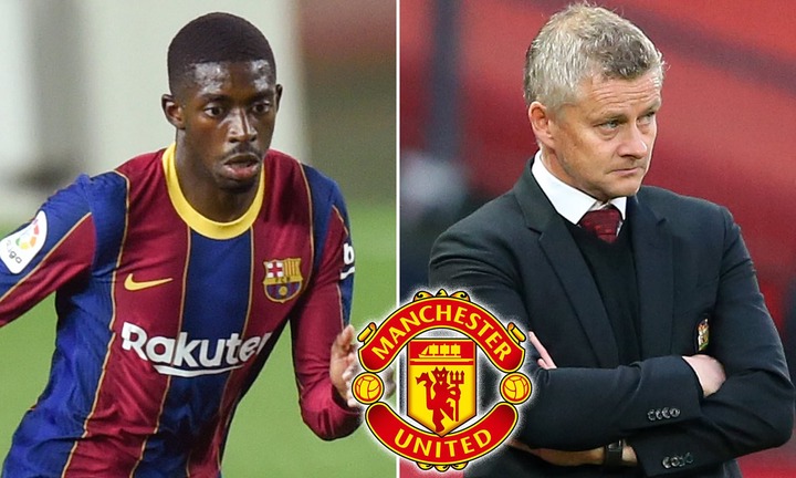 Manchester United&#39;s last-minute loan move for Ousmane Dembele stalls |  Daily Mail Online