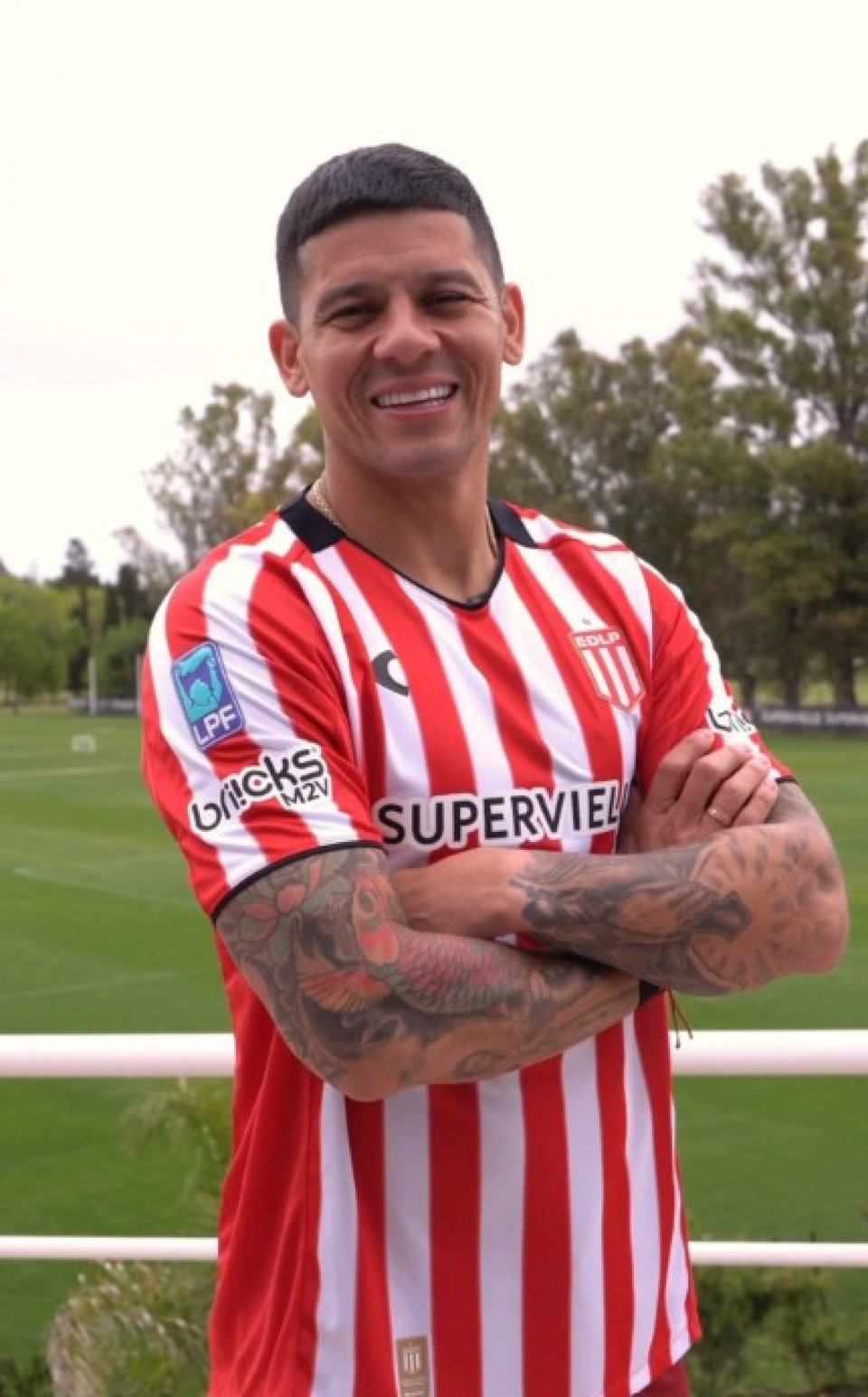 Marcos Rojo chegou ao Estudiantes visando à reta final da temporada