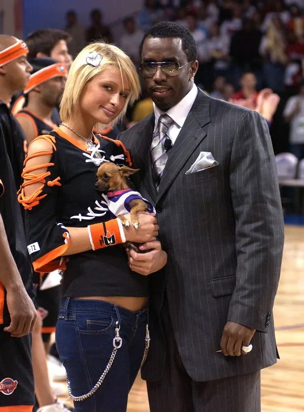 Paris Hilton and Sean "P. Diddy" Combs