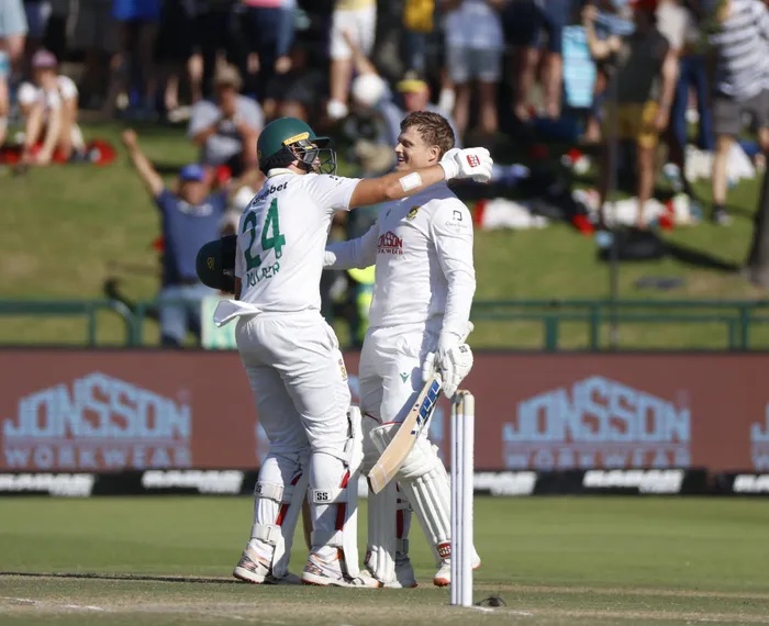 Ryan Rickelton and Wiaan Mulder both hit centuries at Newlands on Friday.