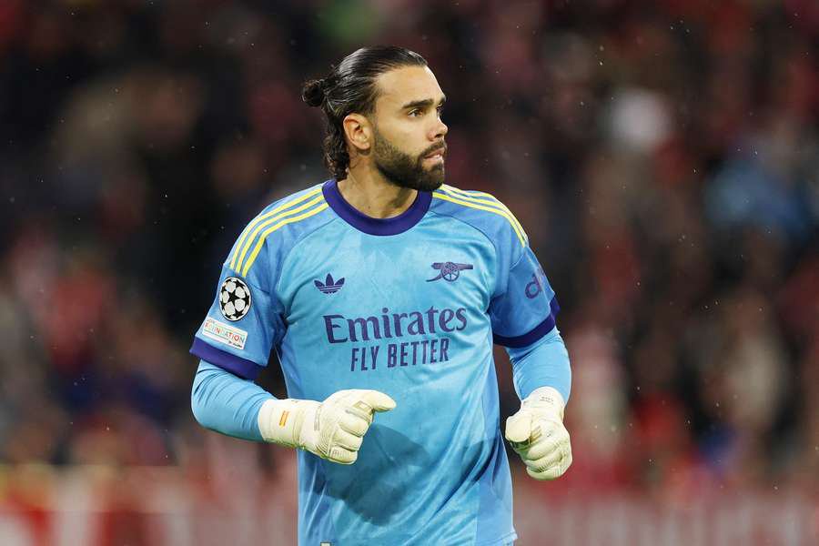 Arsenal No.1 David Raya.