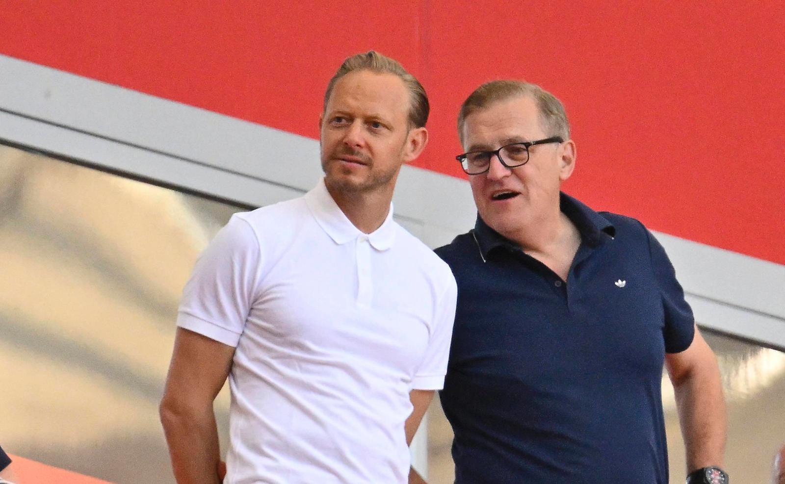 Marketing-Vorstand Kasper (links) und CEO Dreesen. 