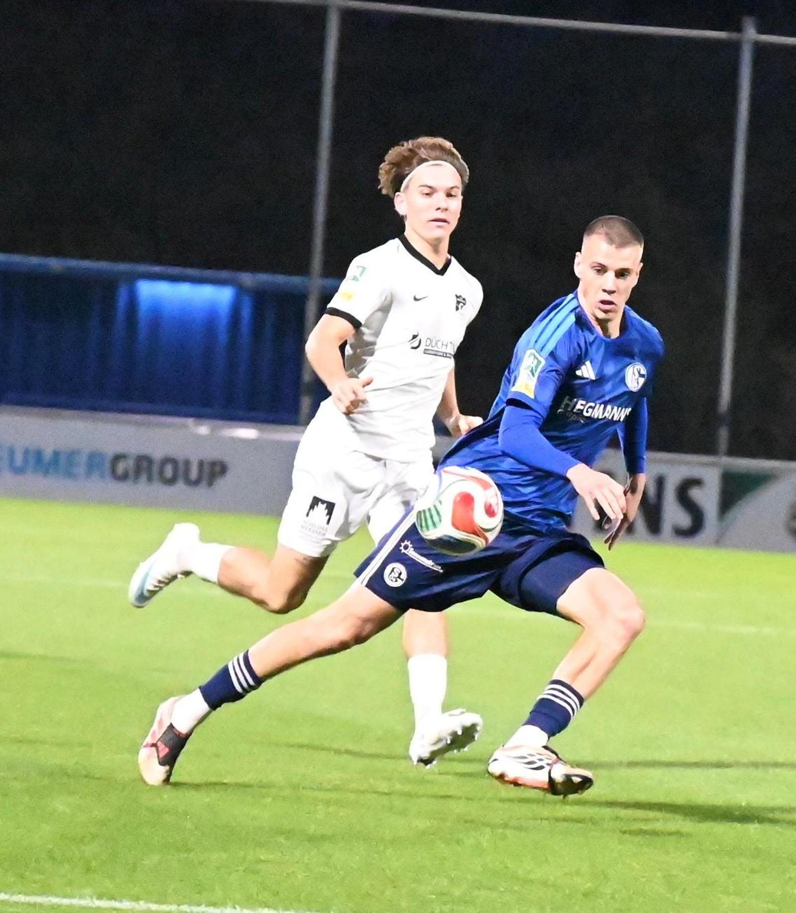 Westfalia Rhynern spielt beim FC Schalke 04 II 1:1