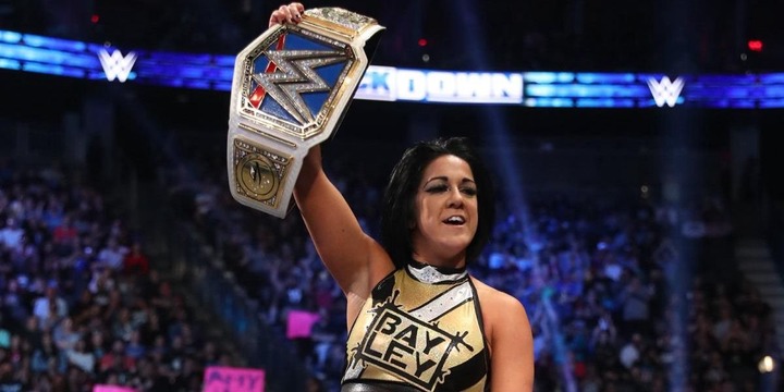 Bayley Smackdown Women's Champion Cropped