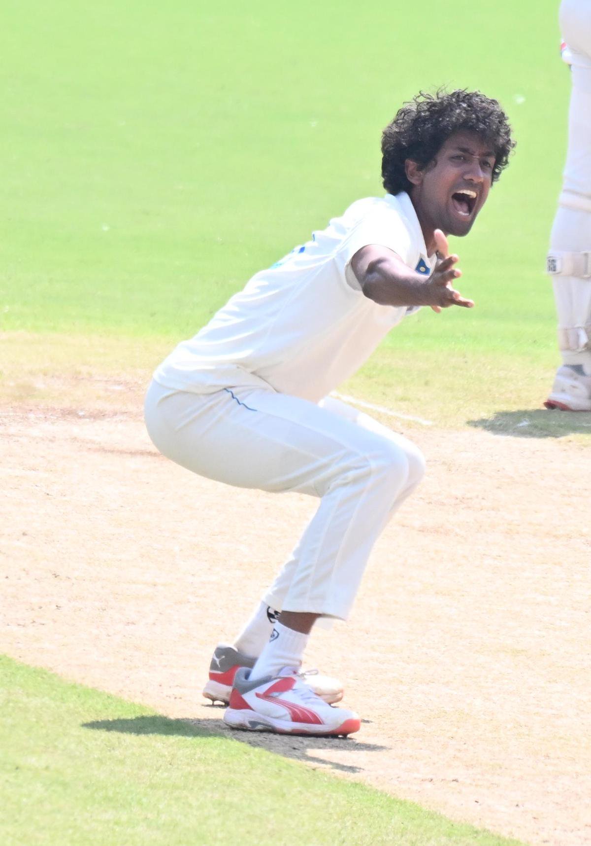Sai Kishore led Tamil Nadu from the front.
