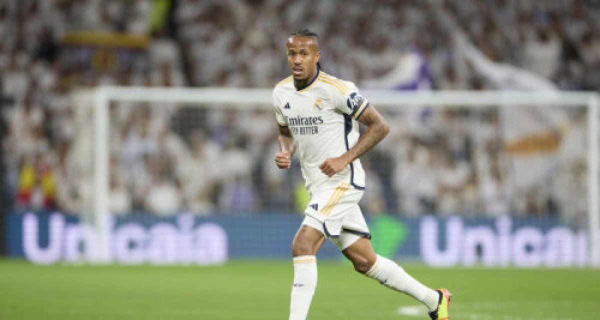 Eder Militao avec le Real Madrid