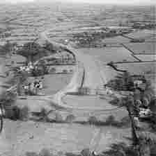 Preston Bypass, Lancashire, 1958. Britain's first motorway