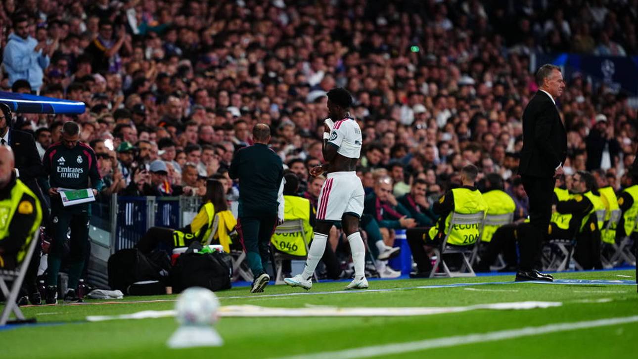 Vinícius ging in der 70. Minute traurig vom Feld